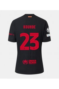 Barcelona Jules Kounde #23 Voetbaltruitje Uit tenue 2024-25 Korte Mouw